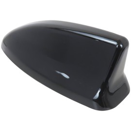 Car Shark Fin Antenna Topper Cover Trim Exterior Decoration Sticker for 11th gen Civic Accessories, for Civic 2022 2023 2024 2025 - Glossy Black