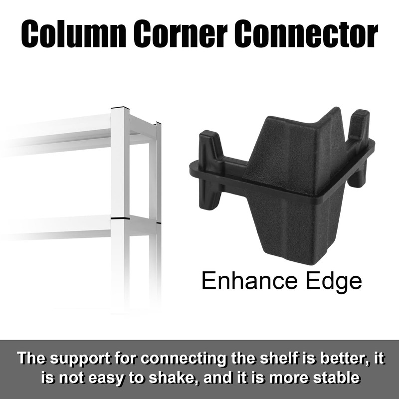 16pcs Universal Connectors for Whalen & Costco, Post Corner Connectors