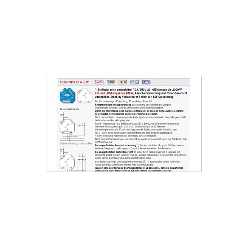 Eltako Treppenlicht-Zeitschalter