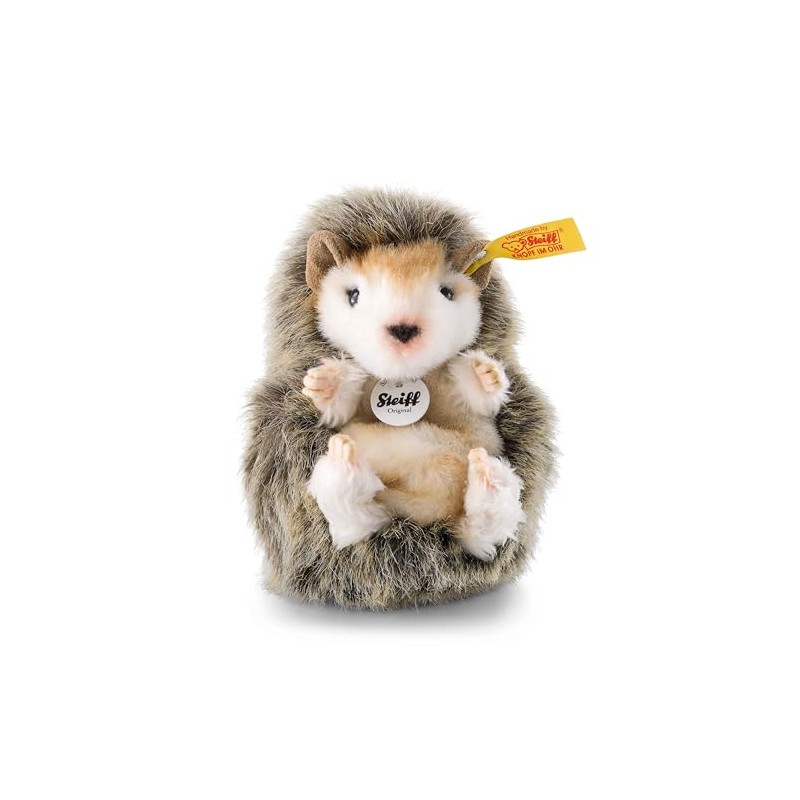 Steiff JOGGI Brown Baby Hedgehog – Cherished Heirloom Plush Toy,