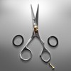 BRV MEN Professional Mustache & Beard Trimming Scissors - 5.5"