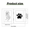 ALI2 Paw Print Frame Kit, Dog or Cat Paw Print
