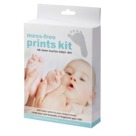 C.R. Gibson Mess Free Ink Pad for Baby Handprints and Footprints, 3.125" x 5", Multicolor