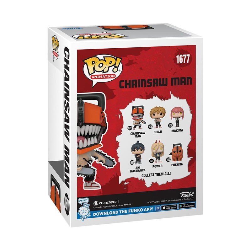 Funko Pop! Animation: Chainsaw Man - Chainsaw Man with Chase