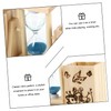 Mikinona Retro Wooden Timer Creative Sand Clock for Home Decoration