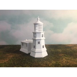 Model Scenery World SPLIT ROCK LIGHTHOUSE - N Scale 1:160 No Assembly Required! Your Small Town USA