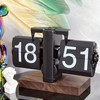 Flip Clock, Flip Clock, Wooden, Table Clock, Retro, Stylish, Gift,