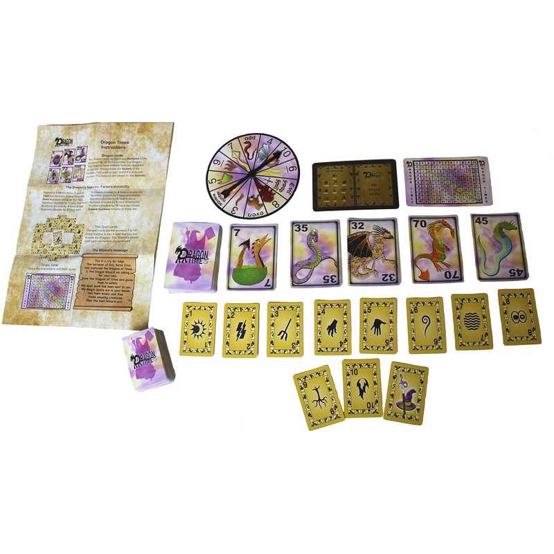 Dragon Times - A Math Adventure Card Game for Kids