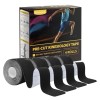 Dimora Kinesiology Tape Pre-Cut 4 Rolls 80ct Athletic Muscle Pain