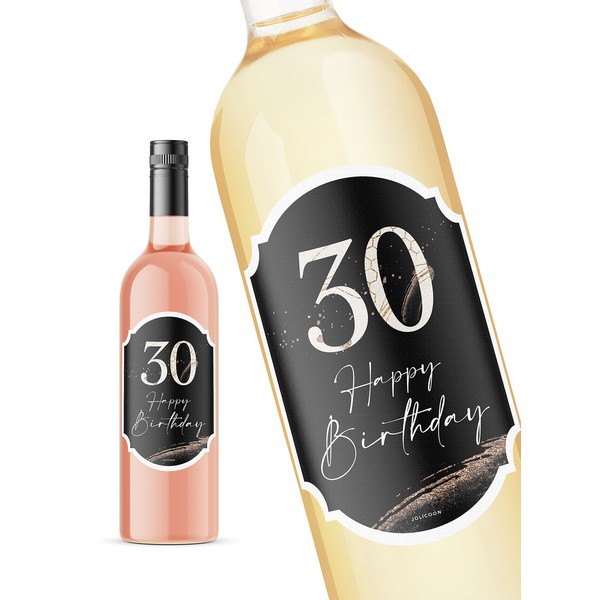 JoliCoon 30th Birthday Gift Label – Happy Birthday