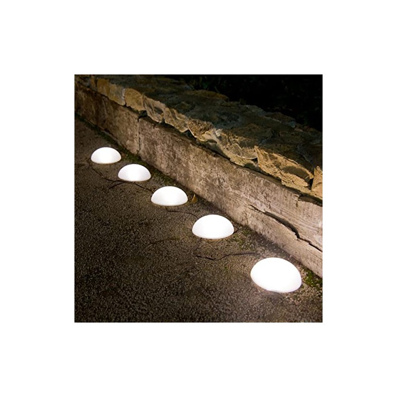 Half-moon Solar Hemispheres Diameter 15 cm Pack of 5