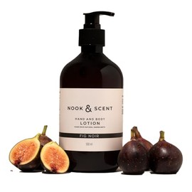 Crema Hidratante Corporal y de Manos Higo 500 ml | Fórmula Vegana con Aceite de Almendras y Aguacate | Sin Sulfatos ni Parabenos | Aroma Dulce y Exóti