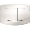 TECE Ambia Toilet Wall Plate Dual Flush White
