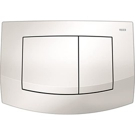 TECE Ambia Toilet Wall Plate Dual Flush White
