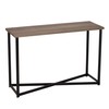 Household Essentials Ashwood Sofa Table | Console Table for Entryway