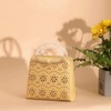 Hopbucan 10 Pieces Transparent D Shape Hand Bag Money Evil