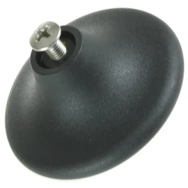 SPARES2GO 4.5cm Small Handle Lid Knob for Le Creuset Casserole Pot/Dish/Saucepan (Black)