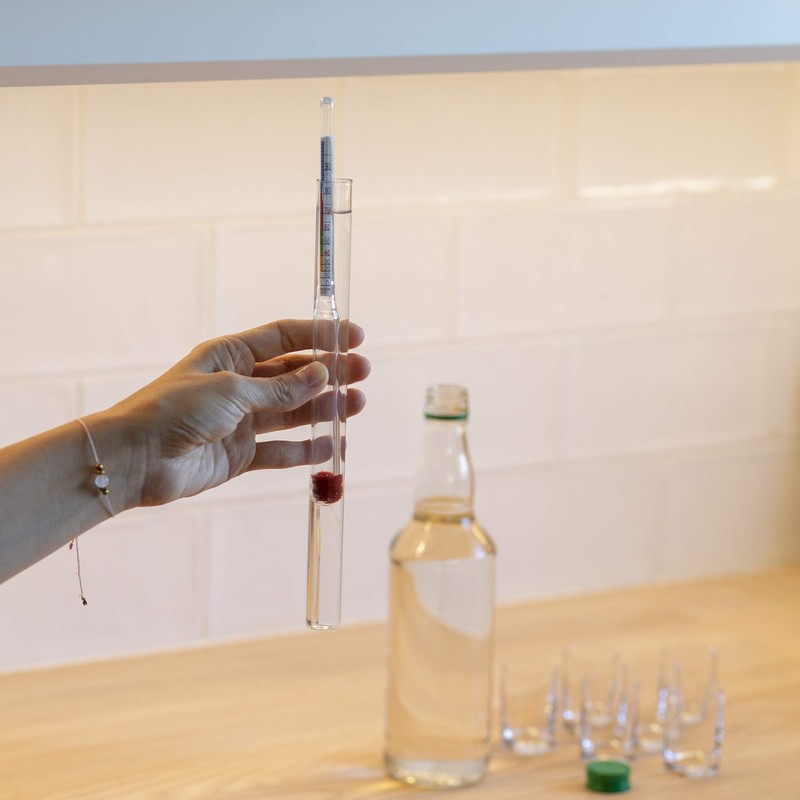 Browin Spólka Hydrometer with Potential Alcohol Scale, 14 g