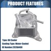 INFINAUTO Engine Oil Cooler, Transmission Oil Cooler No.2920A400 for Mitsubishi