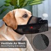 Adjustable 6 Sizes Pet Dog Mask Mouth Muzzle Anti Barking