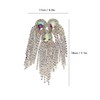 Rhinestone Tassel Shoulder Epaulet Decorative Shoulder Board Badge DIY Exquisite
