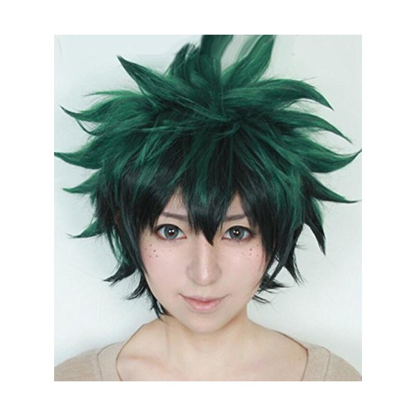 【HALLE】コスプレウィッグ 僕のヒーローアカデミア 緑谷 出久 / 轟 焦凍 / 爆豪 勝己