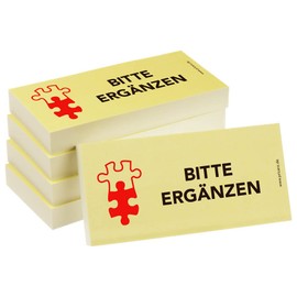 PRICARO Pack of 5 Sticky Notes Please Add 100 Sheets