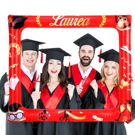 HOWAF Laurea Inflatable Photo Frame Photo Box Accessories Photo Props for Graduation Party Decoration