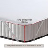 Beedsooth Waterproof Mattress Protector 120 x 200 cm, Breathable Molleton