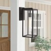 Bestshared Outdoor Wall Lantern, 15"1-Light Exterior Wall Sconce Light Fixtures,Wall