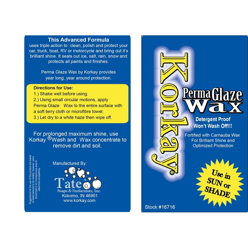 Korkay Perma Glaze Wax