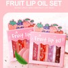 Clear Lip Gloss Sets for Teenage Girls, Lip Oil Kit