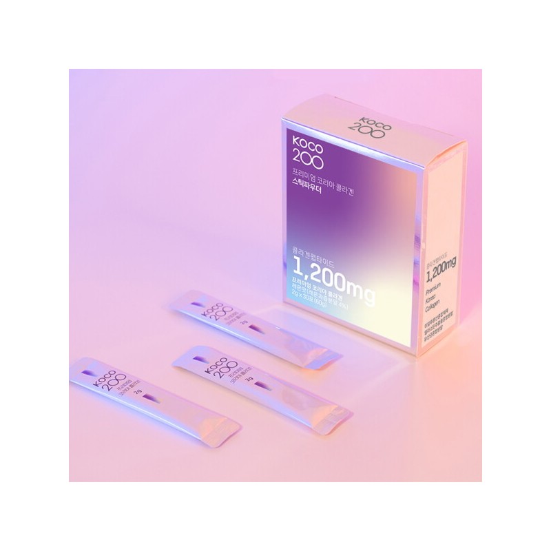 더코코 300달톤 저분자 콜라겐 스틱파우더 2g 30포 3개 The Coco
