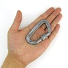 Outmate 12kN Heavy-Duty Carabiner Clips - Durable, Lightweight Aluminum Alloy
