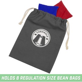 GoSports Gray Cornhole Bean Bag Tote Carry Case