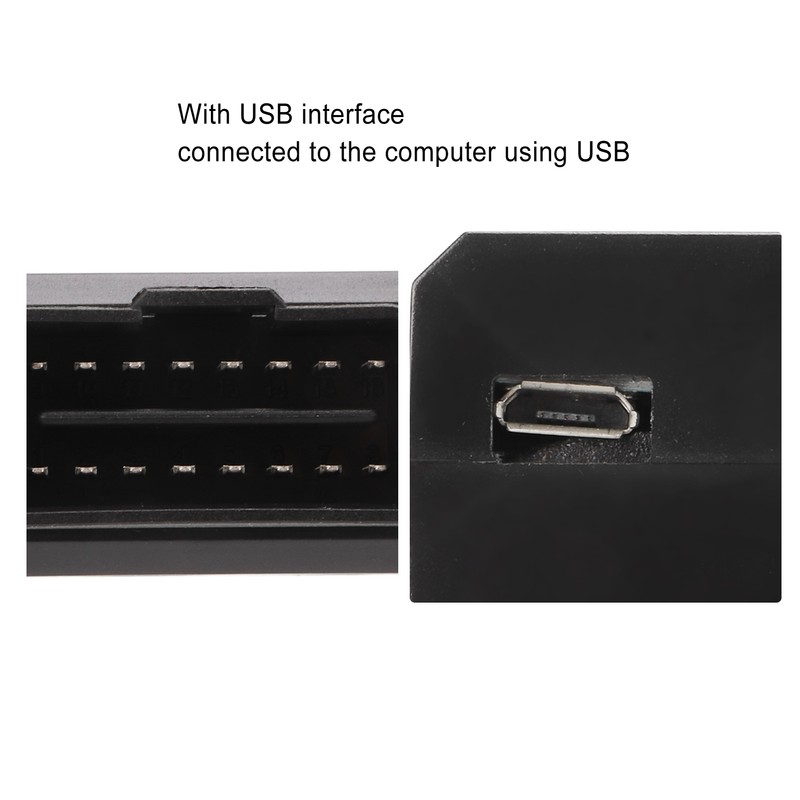 16 Pin WIFI USB Car Diagnostic Tool OBD2 Interface V1.5