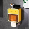 Toilet Paper Roll Box Waterproof Wall Mount Toilet Tissue Holder