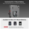 SMALLRIG V Mount Battey Adapter Plate with Adjustable Arm, V-Mount