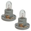 Climate Control Light Bulb & Socket Pair Fits Toyota 4Runner