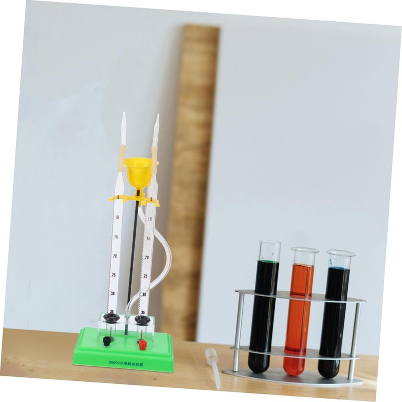 VILLFUL Water Electrolysis Experimenter Electrolyte Testing Kit Water Electrolysis Experimental