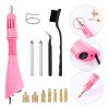 Kit De Aplicador Piedras Decorativas Para Ropa Uñas Hotfix