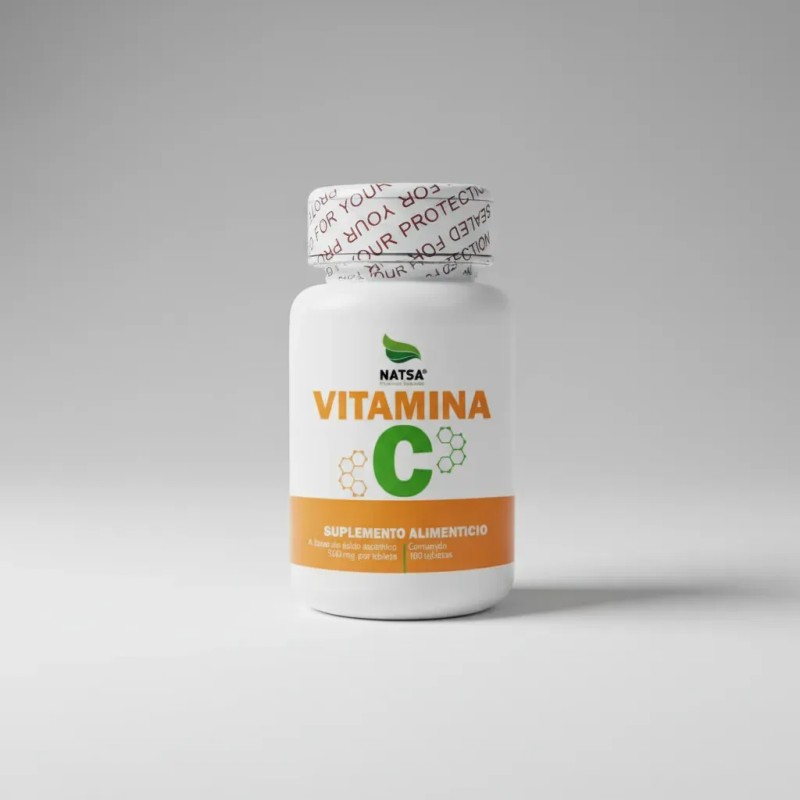 Vitamina 100 Tabletas 500 Protegete Sistema Inmune Antioxidante