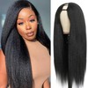 U Part Wigs Human Hair For Black Women Upgrade Kinky