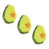 Yelio 3pz Peluche De Aguacate Afelpado Peluche Kawaii 20 Cm