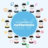 Vitamínica Mg Magnesium (180 Capsules) - Natural Mineral for 90