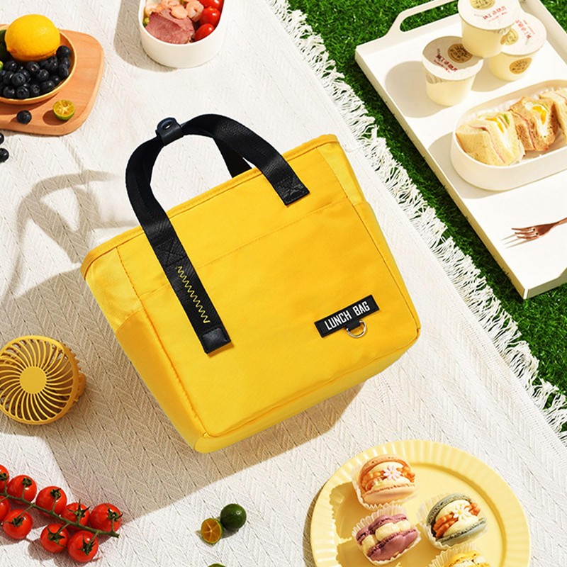 FAVORTALK Insulated Lunch Bag Portable Cool Bag for Adults Waterproof