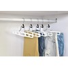 Premium Skirt Hangers 2-Pack - Thin Space-Saving Skirt Hanger Set