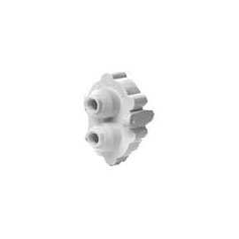 IPW Industries Inc-(ASV-2000W) Auto Shut Off Valve with 1/4" Quick Connect Fittings White