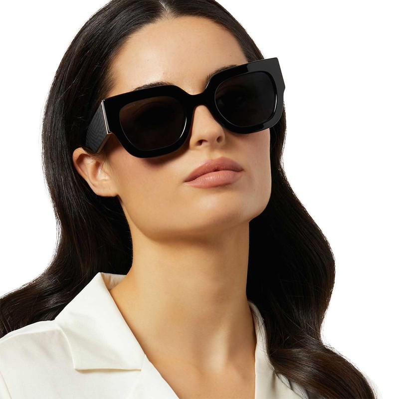 DIFF Iconica Maren Python Luxury Oversized Sunglasses for Women UV400