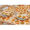 PurpleEssences Maple Leaves Fall Table Runner, 14x54-in Autumn Table Runner